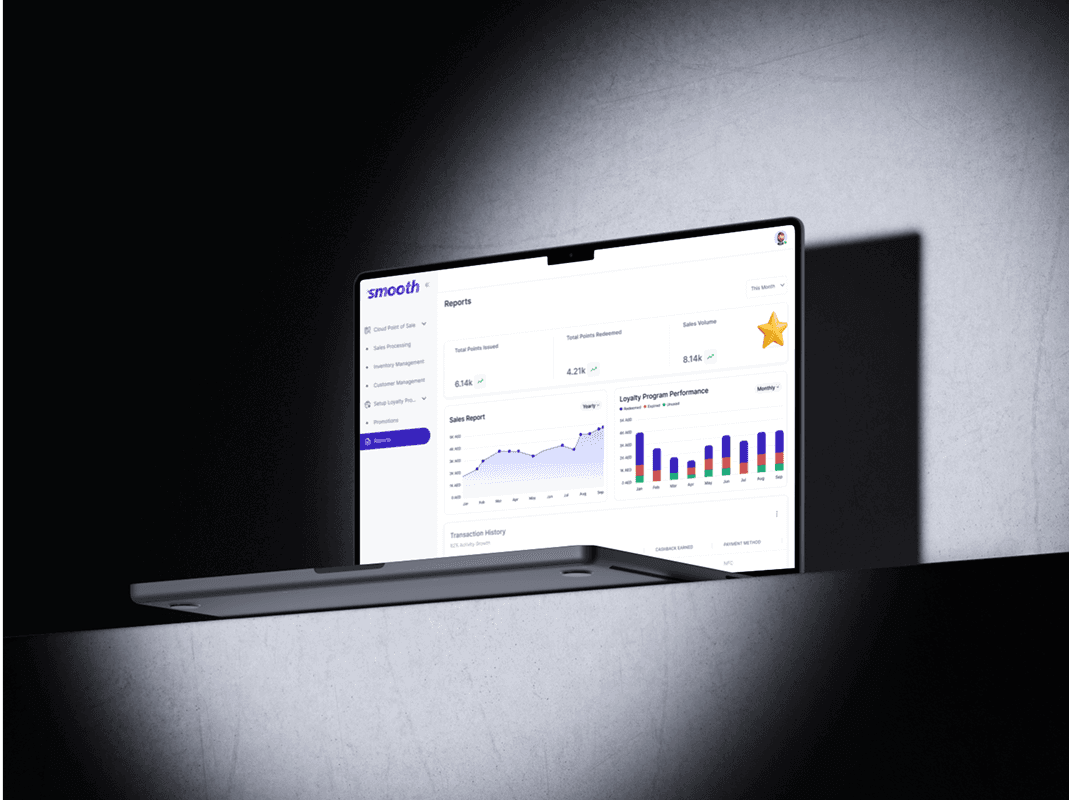 Smooth Pay - POS, Inventory and Loyalty Management Platform