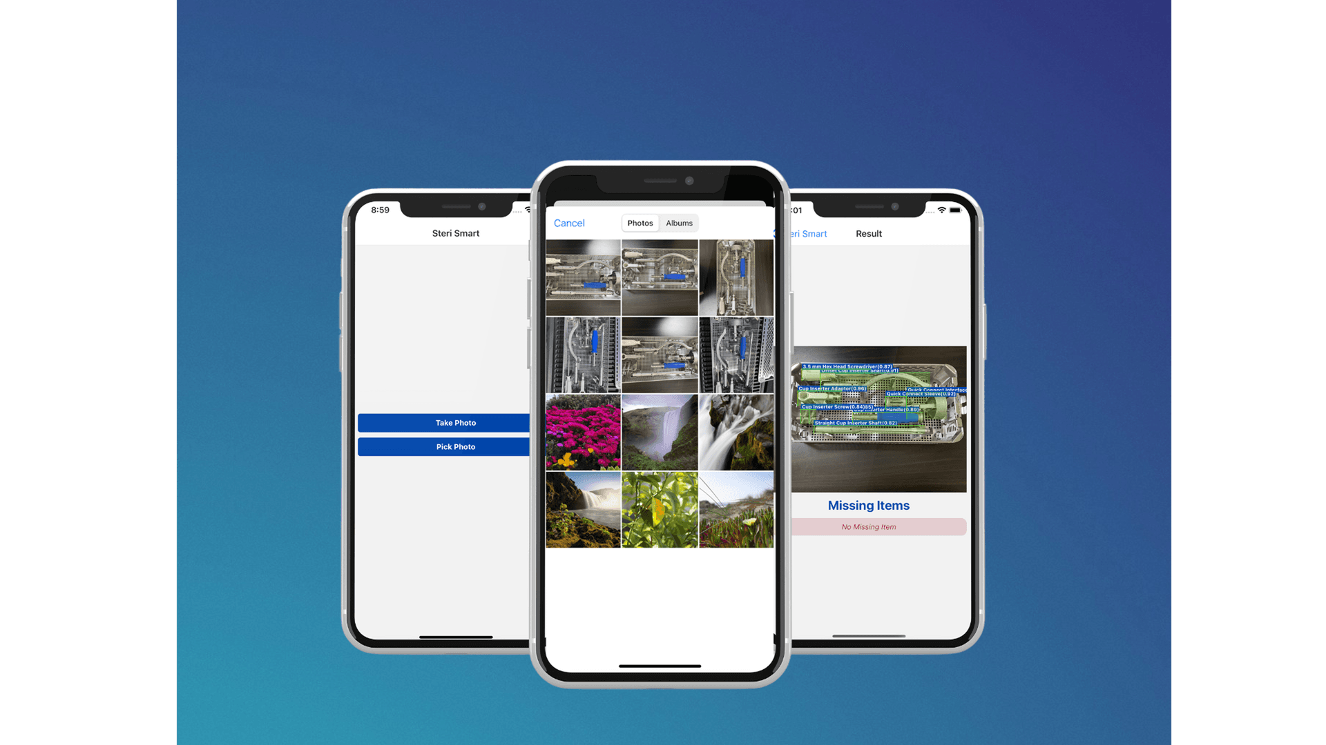 Steri Smart - AI-BASED MOBILE APP